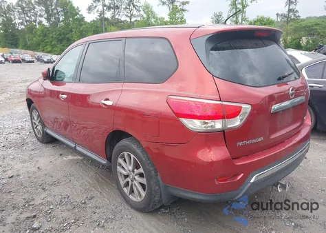 2013 Nissan Pathfinder S из США, поврежденный, VIN 5N1AR2MM1DC678209
